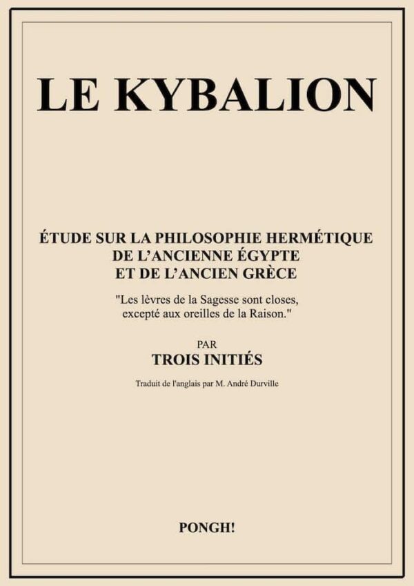 LIVRE LE KYBALION