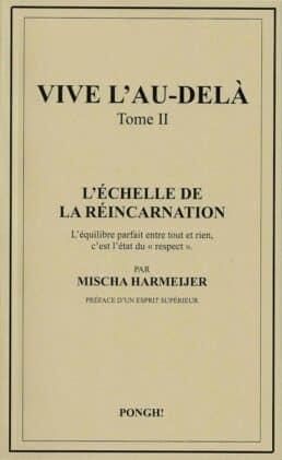 Couverture du livre "Vive l'au-delà" de Mischa Harmeijer, l'échelle de la réincarnation